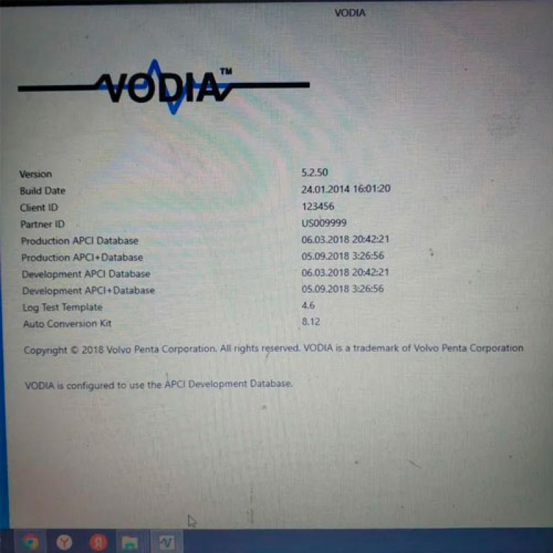 Volvo Penta Vodia 5.2.50 Yamaha