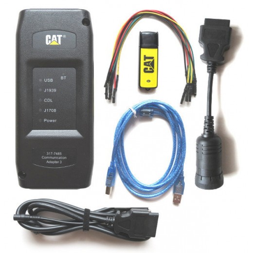 Сканер для грузовых автомобилей CAT Com Adapter3 USB